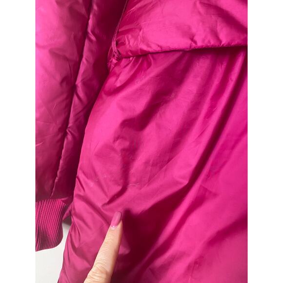 KATE SPADE COAT PINK PUFFER WINTER PREPPY FEMININE COQUETTE WINTER BELTED TIE - Picture 8 of 13